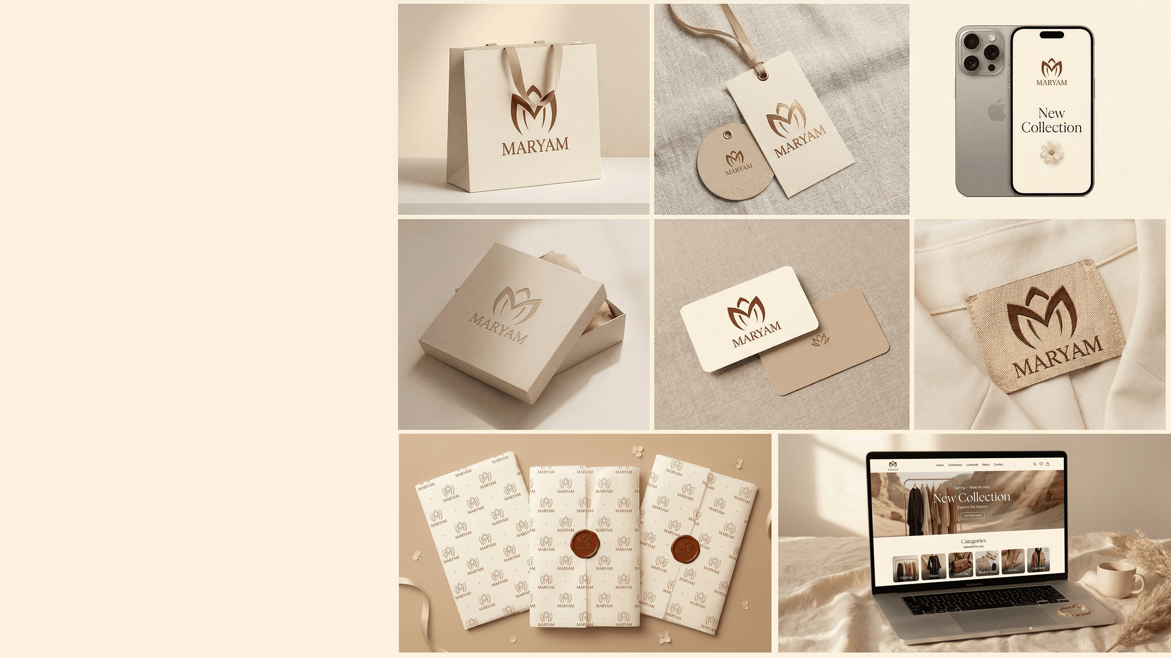 MARYAM — Fashion Brand Identity